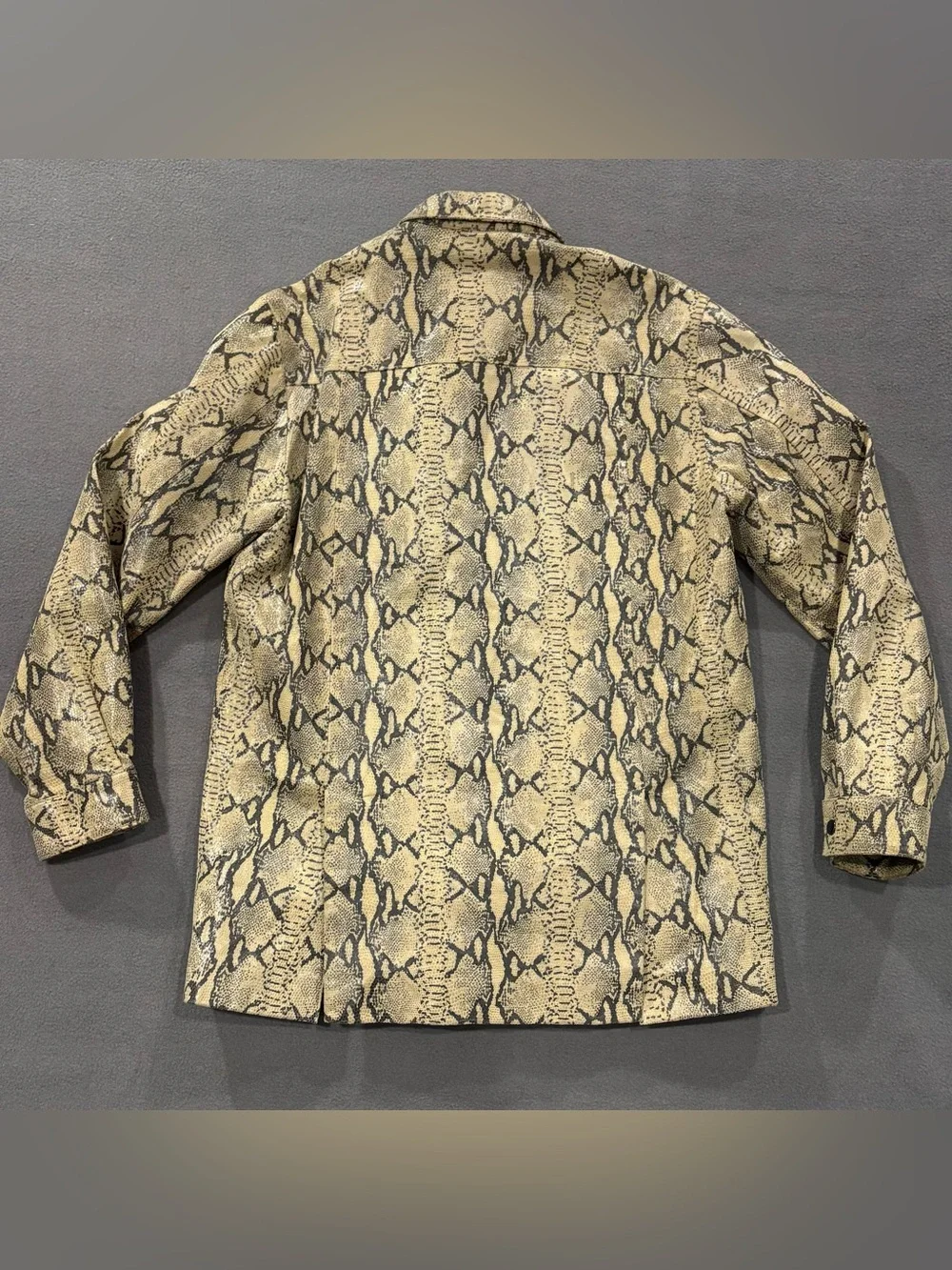 Pelle Studio by Wilsons Leather Python Snake Print Jacket Men’s Size M